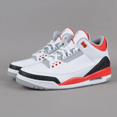 Sneakers och skor Jordan Air Jordan 3 Retro "Fire Red" 2013 Vit | 136064-120, 0