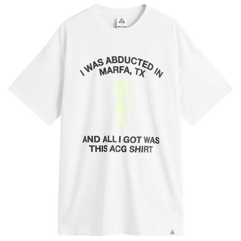 T-shirt Nike ACG Alien T-Shirt Vit | HV2168-121