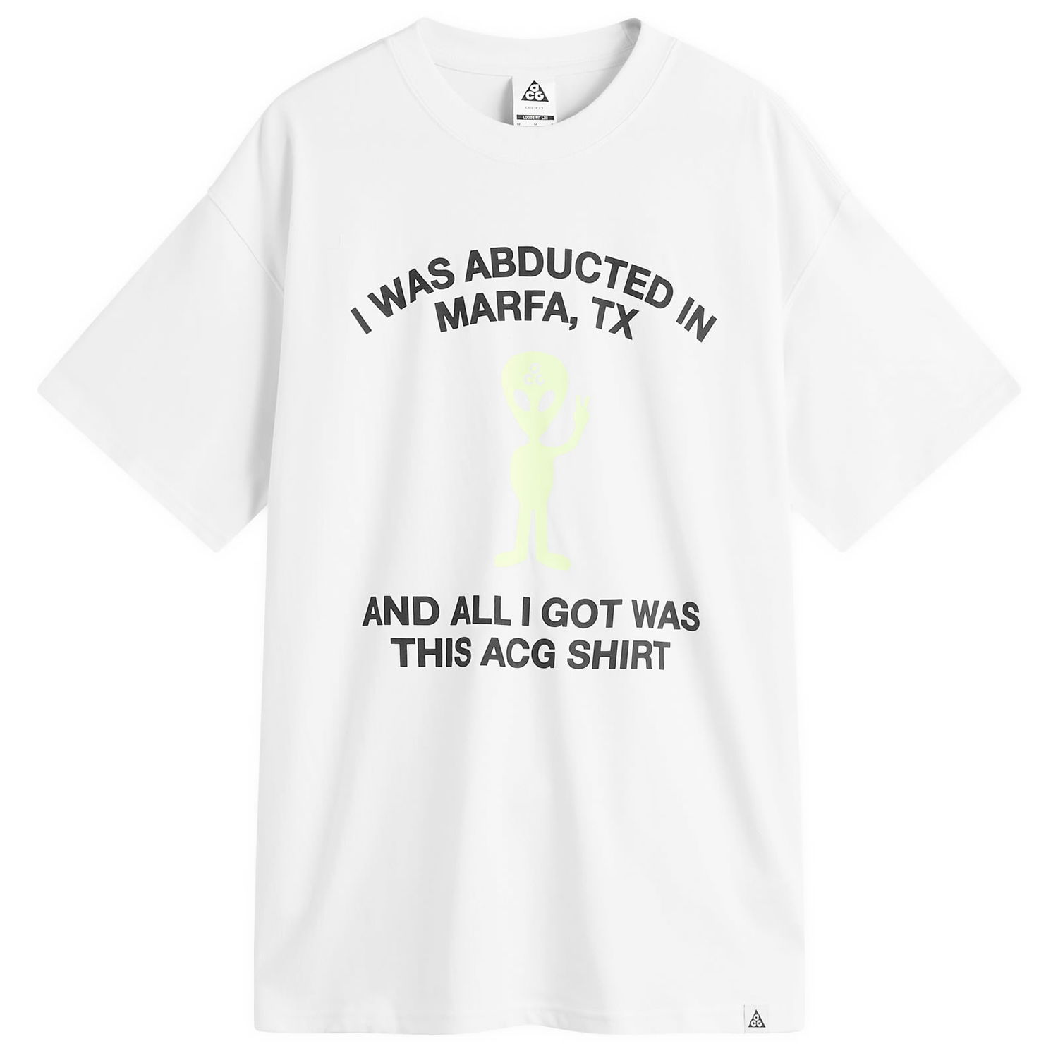 T-shirt Nike ACG Alien T-Shirt Vit | HV2168-121, 0