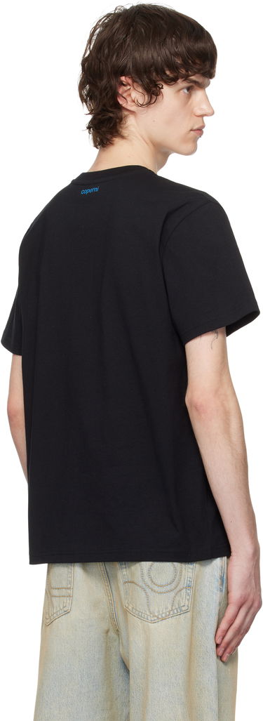 T-shirt Coperni Coperni 'Stay Foolish' Print Boxy T-Shirt Svart | COPJS03F5011PMEN, 2