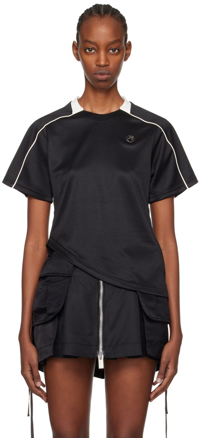 T-shirt Ambush Football T-Shirt Svart | BWAA044S24JER0011000