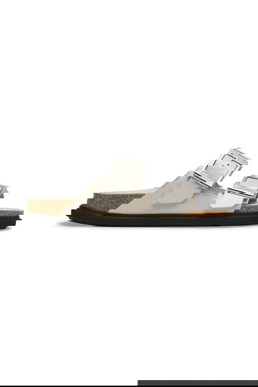 Sneakers och skor Birkenstock Birkenstock Arizona Droplet Buckle Slides Beige | 1030326, 0