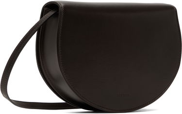Axelväska The Row The Row Canteen Leather Shoulder Bag Brun | W1730-L117, 2