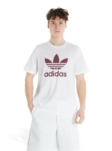 T-shirt adidas Originals Trefoil Vit | HE9514