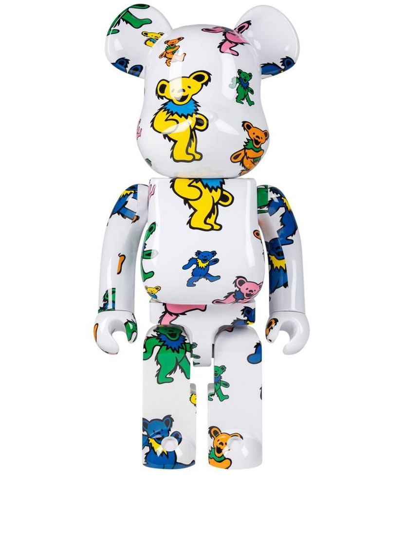 Samlarobjekt Medicom Toy Grateful Dead Dancing BE@RBRICK figure - White Vit | MEDI010919648713