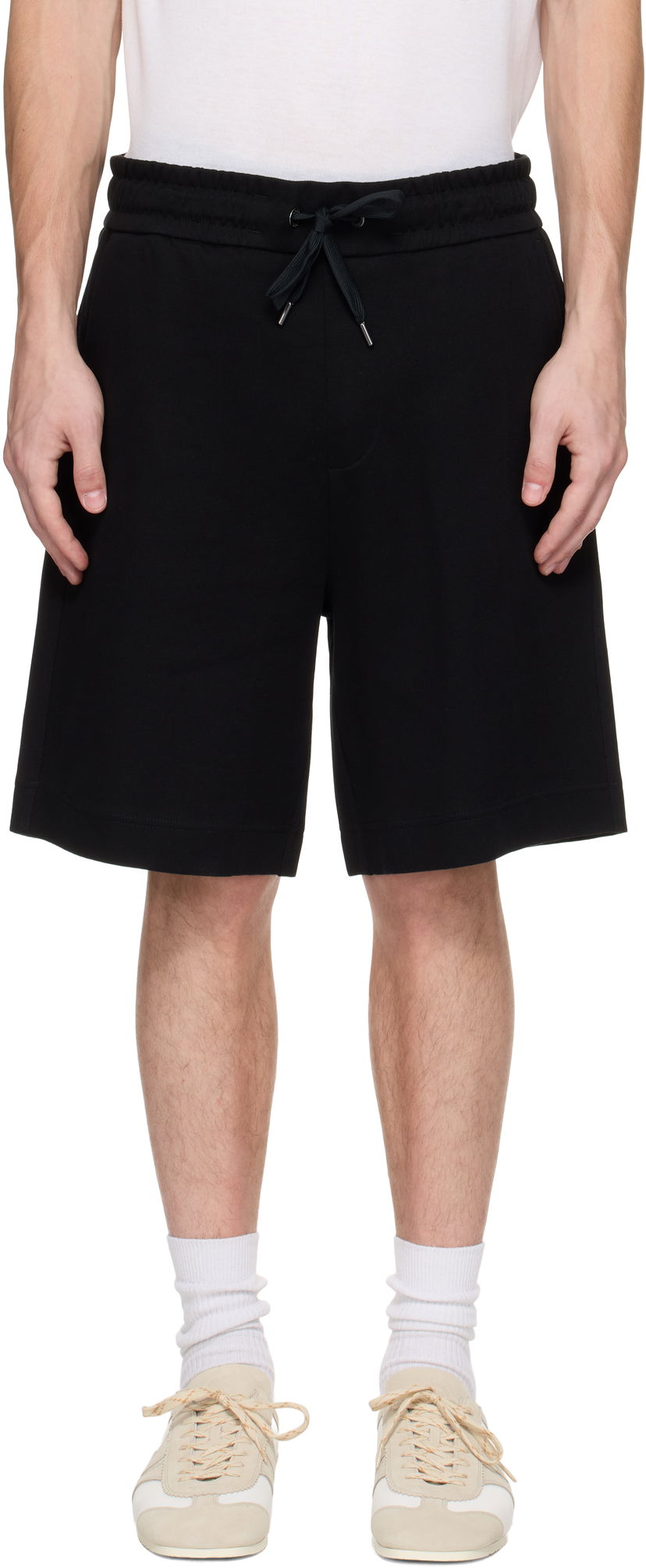 Shorts BOSS BOSS Drawstring Shorts Svart | 50544108