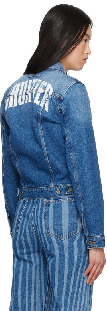 Jacka Jean Paul Gaultier Gaultier Printed Denim Jacket Blå | 24/25-U-VE040I-D013-5701, 2
