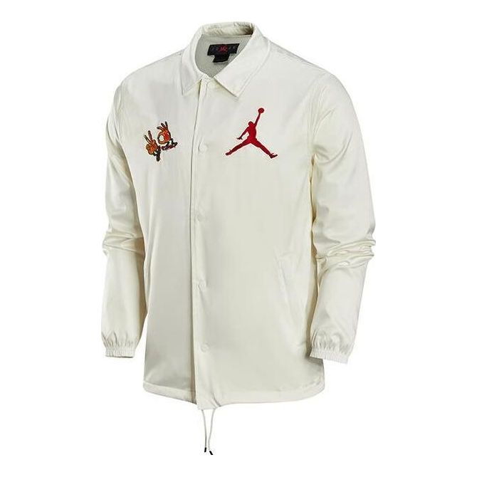 Vindjacka Jordan Jordan Coach Jacket Vit | FJ7709-133