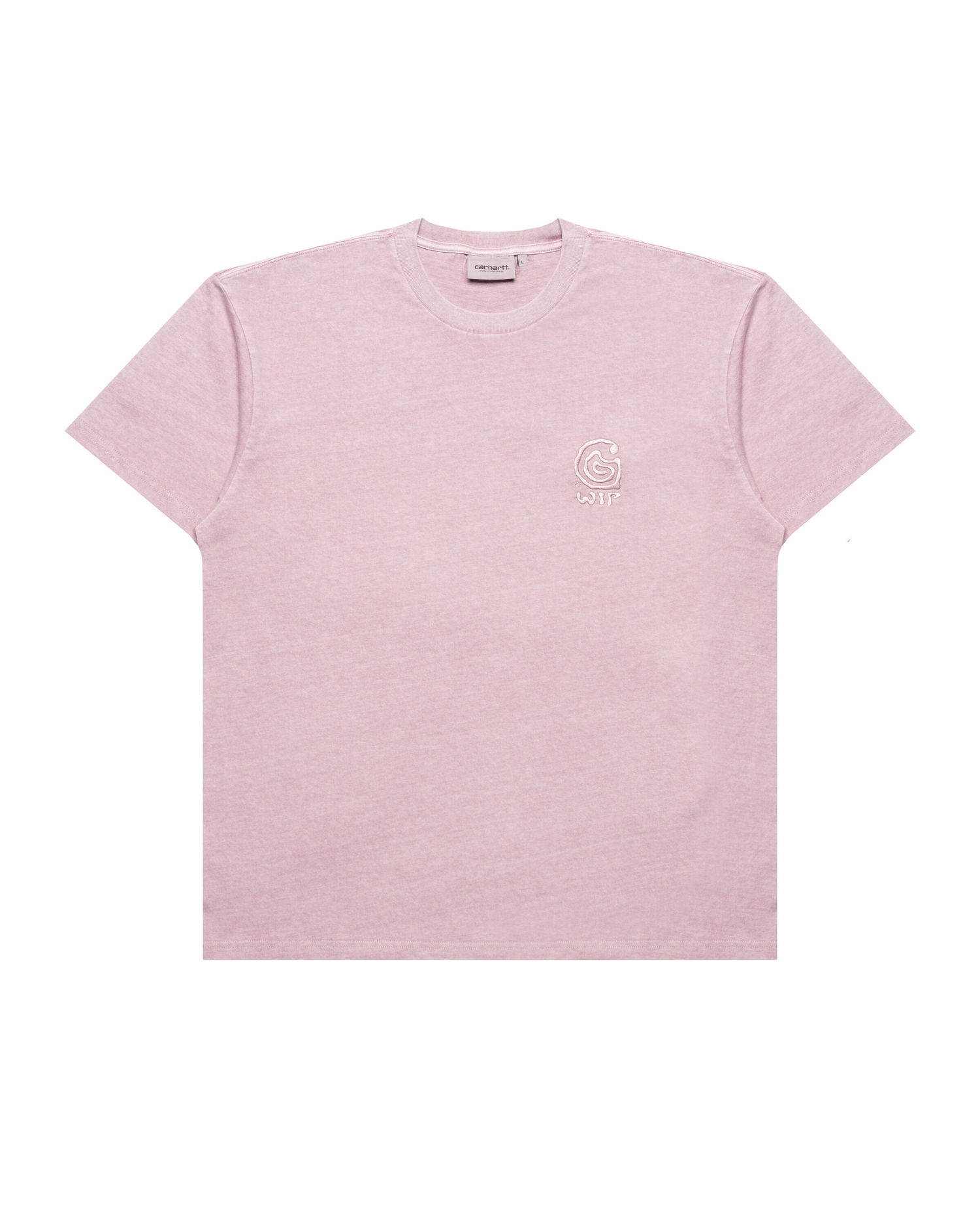 T-shirt Carhartt WIP T-Shirt Embroidered Helix Redux Rosa | I035485.2ZVGD, 0