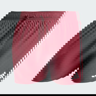 Badkläder adidas Performance 3-Stripes Swim Shorts 3-Inch Röd | JL5572, 1