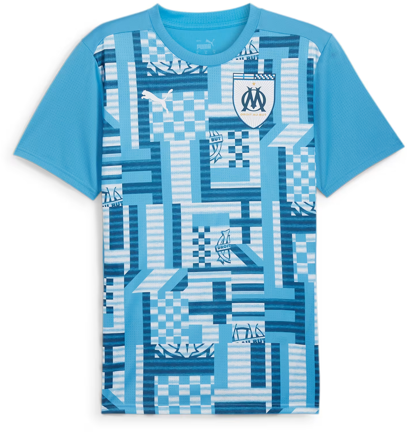 Jersey Puma Olympique Marseille Prematch SS Jersey 2024/25 Blå | 778241-23, 0