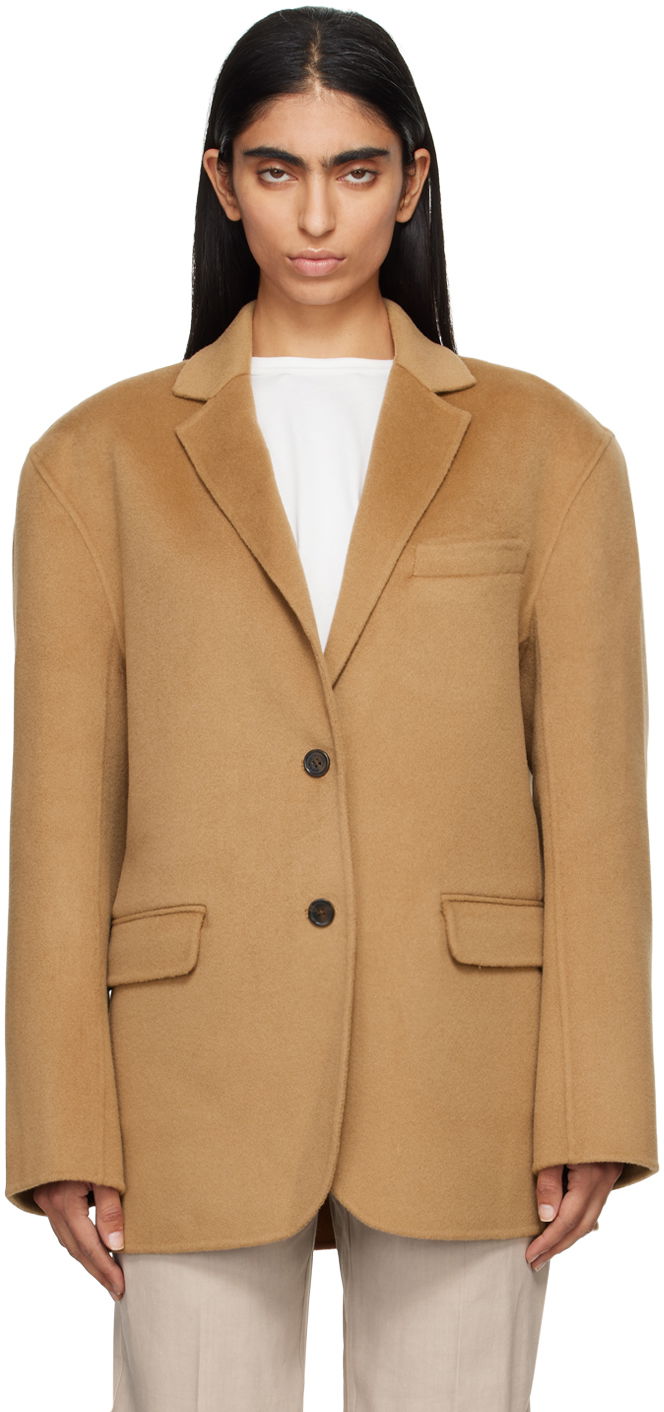 Rockar Anine Bing Quinn Wool Blazer Brun | A-01-7073-200