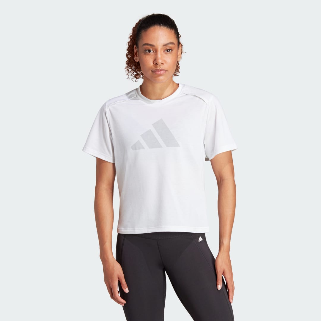 T-shirt adidas Performance Performance Logo Training T-Shirt Vit | IT2170, 0