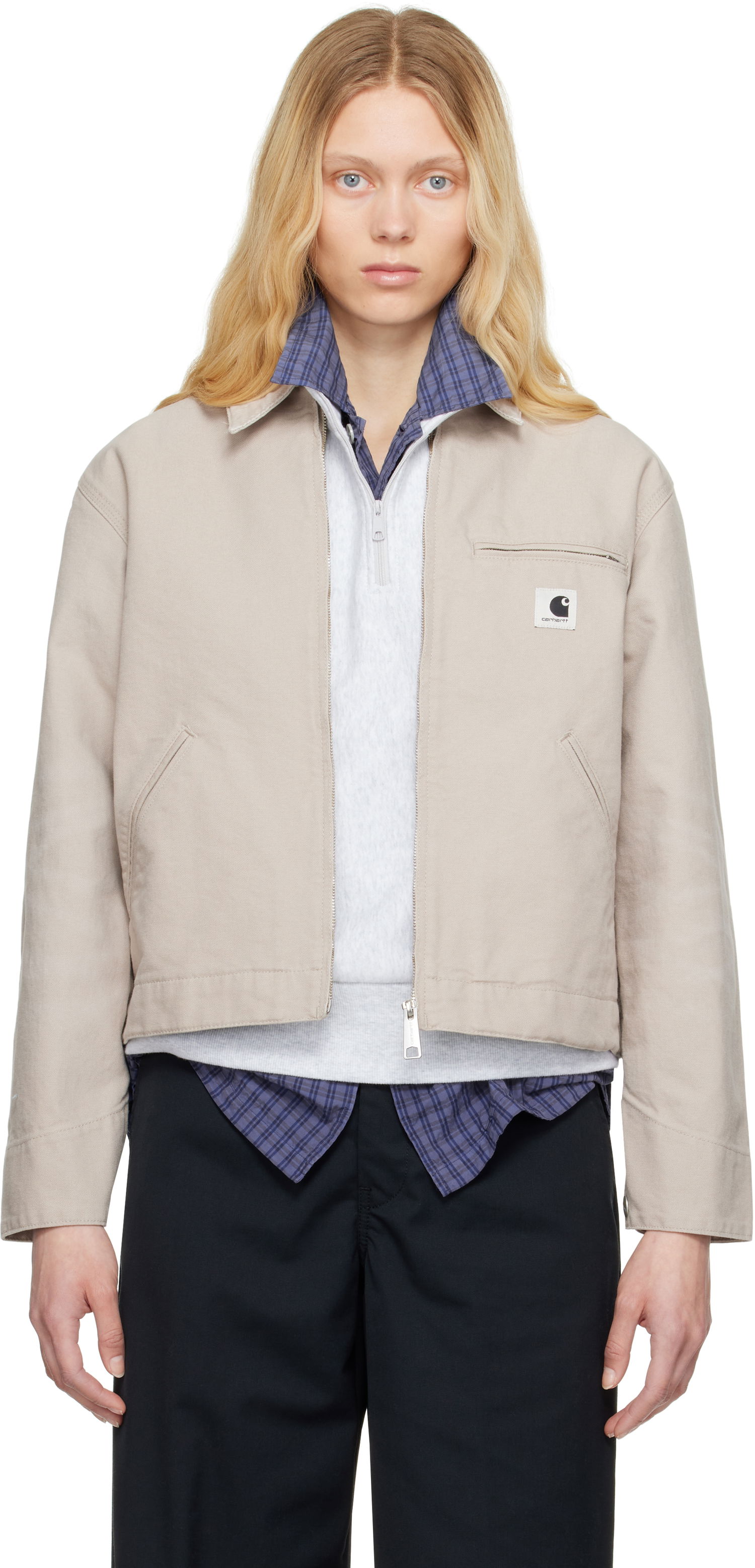 Jacka Carhartt WIP Carhartt WIP OG Detroit Jacket Beige | I034879 2RF4O, 0