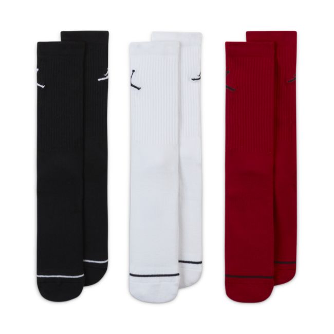 Strumpor Jordan Everyday Max Unisex Crew Socks (3 Pack) Flerfärgad | SX5545-011, 0