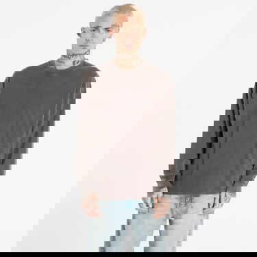 T-shirt Vans Washed Crewneck Long-Sleeve T-shirt XXL Grå | VN000PFKEMV1, 0