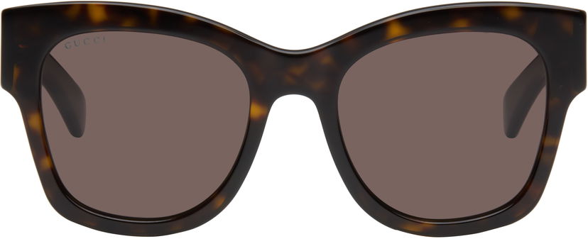 Solglasögon Gucci Gucci Butterfly Frame Sunglasses Brun | GG1789S-002