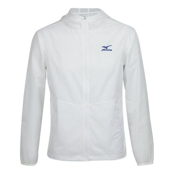 Vindjacka Mizuno Performance Logo Jacket Vit | J2CE31E1