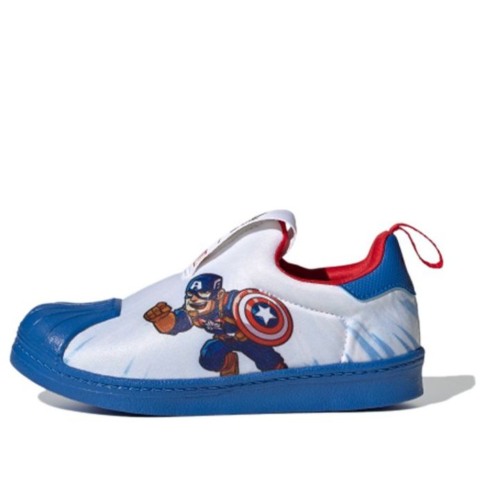 Sneakers och skor adidas Originals Marvel x Superstar 360 Captain America Vit | FX4879