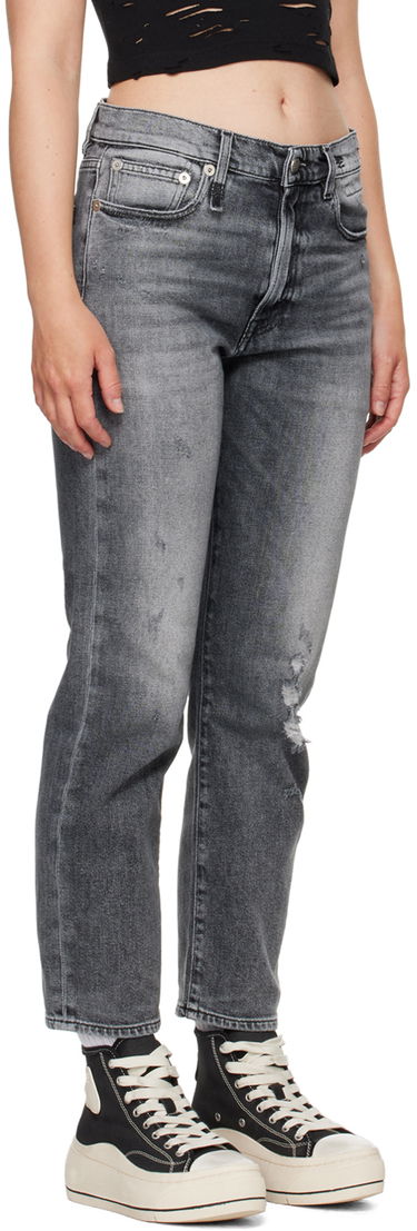 Jeans R13 R13 Straight-Leg Boyfriend Jeans Grå | R13W5083-D137C, 4