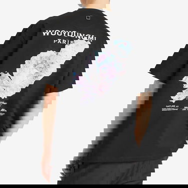 T-shirt WOOYOUNGMI Wooyoungmi Pacific Print T-Shirt Svart | W251TS05-708B, 3