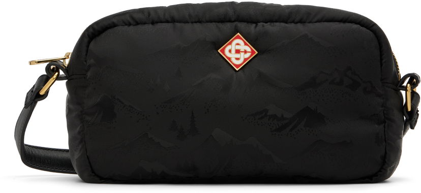 Axelväska Casablanca Casablanca Camera Bag Svart | APF25-BAG-156-01