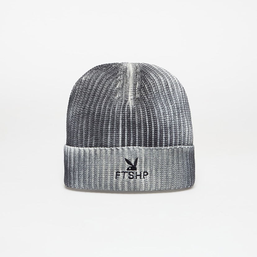 Mössa Footshop Playboy x FTSHP Overdye Beanie Black Grå | FTSHP_537