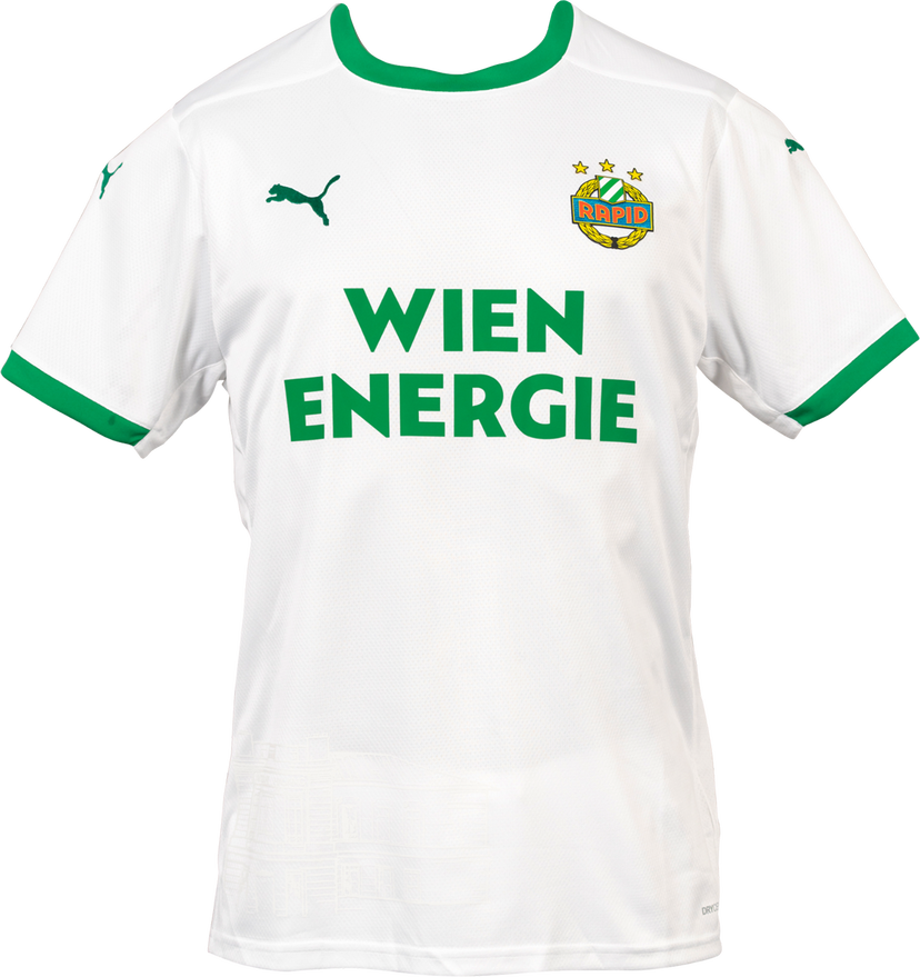 Jersey Puma SK Rapid Wien 3rd Jersey 2025/26 Vit | skr605831-01