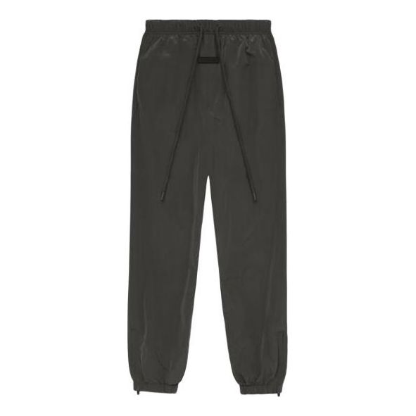 Träningsbyxor Fear of God Essentials Crinkle Nylon Track Pants Svart | 130SP244240F