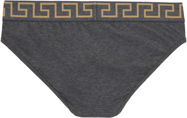 Boxare Versace Three-Pack Briefs With Greca Border Grå | AU10327_1A10011, 2