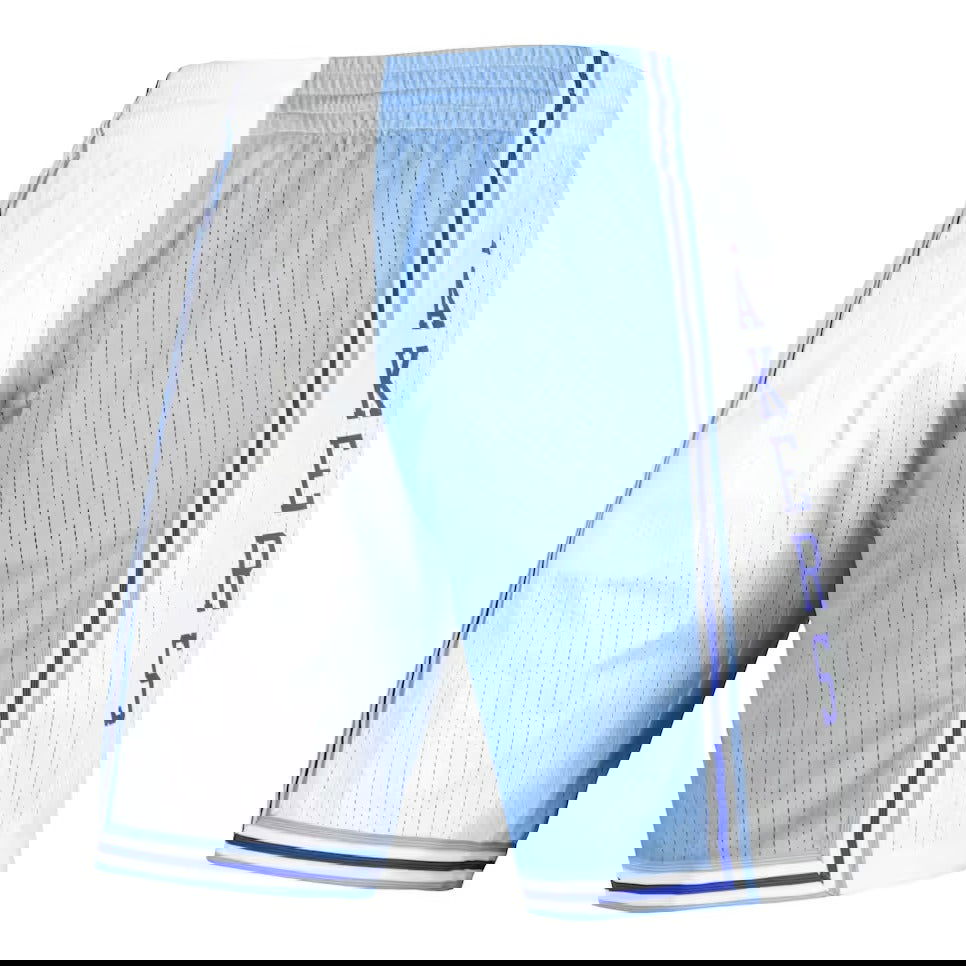 Shorts Mitchell & Ness Mitchell & Ness NBA Split Swingman Lakers 1996 Shorts Blå | SMSH4855-LAL96PPPBLWH, 0