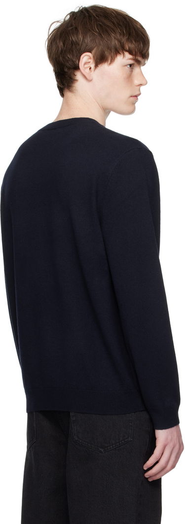 Sweater A.P.C. A.P.C. Evan Argyle Sweater Mörkblå | WVBDR-H23419, 2