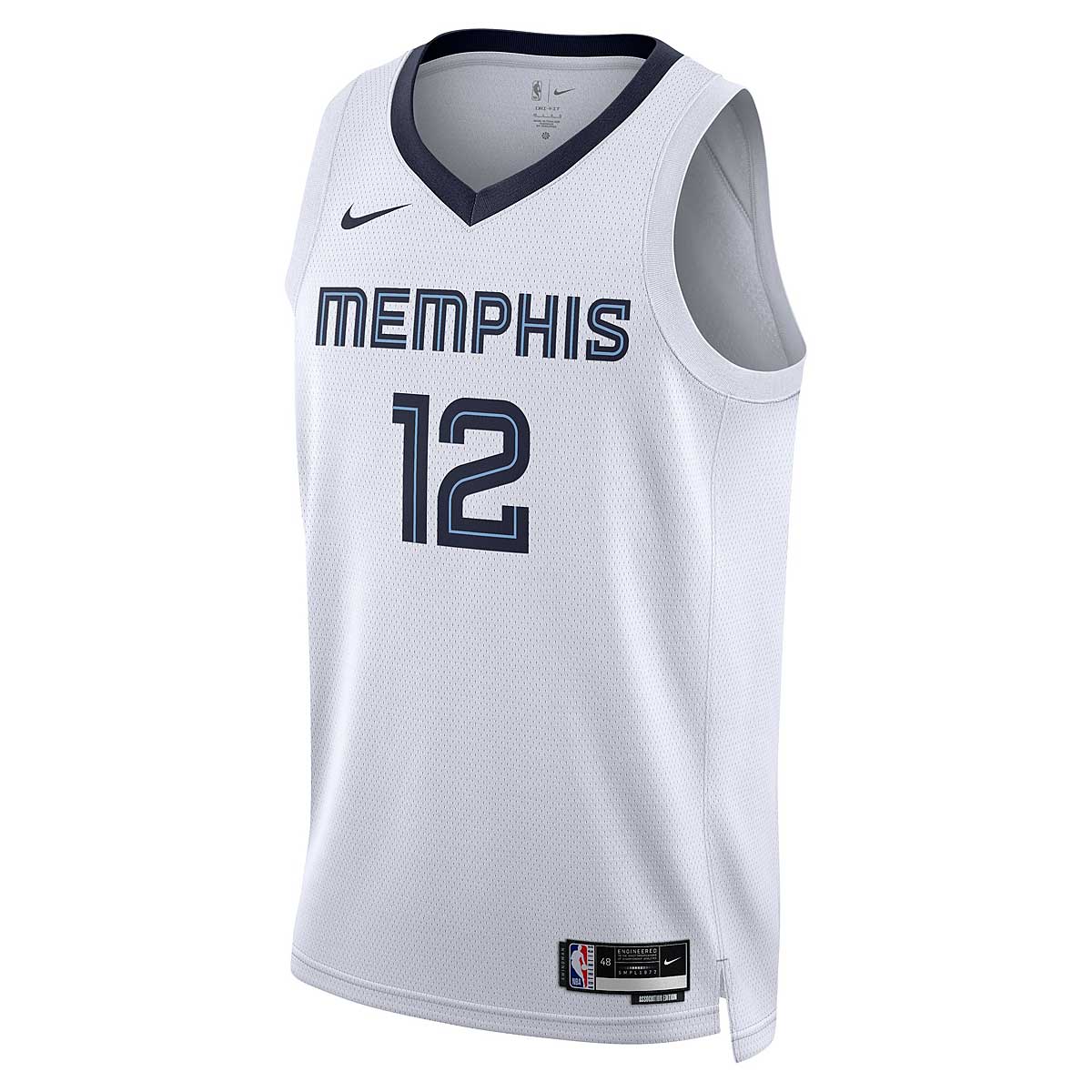 Jersey Nike Dri-FIT NBA Memphis Grizzlies Association Edition 2022/23 Swingman Jersey Vit | DN2082-100, 1