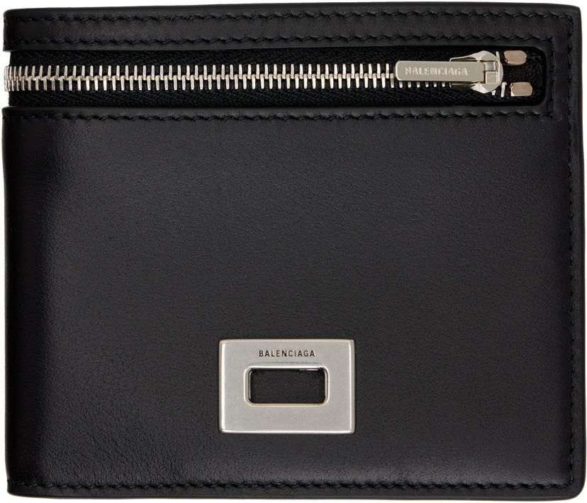 Plånbok Balenciaga Balenciaga Rodeo Square Folded Wallet Svart | 8225942ABLV