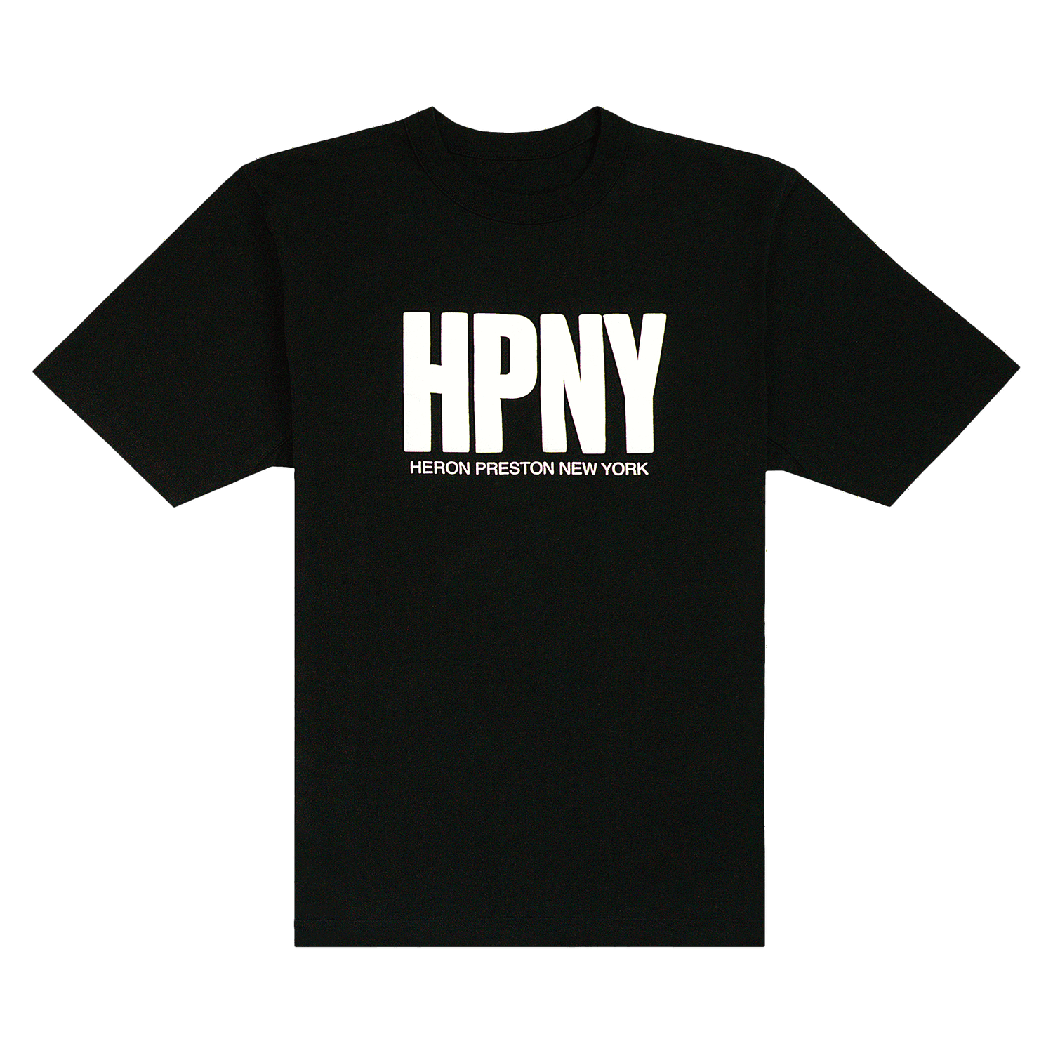 T-shirt HERON PRESTON HPNY Tee Svart | HMAA032C99JER0051001, 0