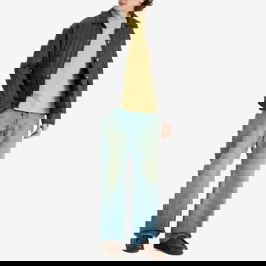 Pufferjacka MAISON KITSUNÉ Maison Kitsuné Quilted Jacket with Embroidered Logo Svart | OM02114WW9047-0076, 4