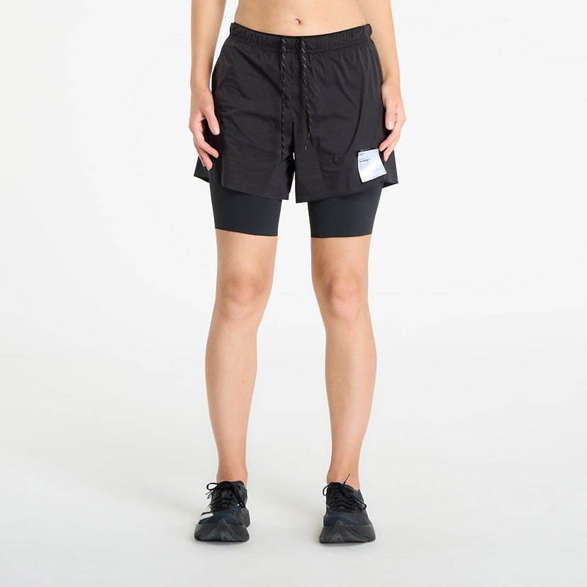 Shorts Satisfy Satisfy TechSilk 8" 2-in-1 Shorts Svart | 12046-00000