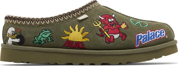 Sneakers och skor UGG Palace x Tasman Slipper "Burnt Olive" Grön | 1157290-BTOL, 0