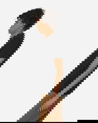 T-shirt Acne Studios Everest Logogram T-Shirt Svart | CL0265-900, 3