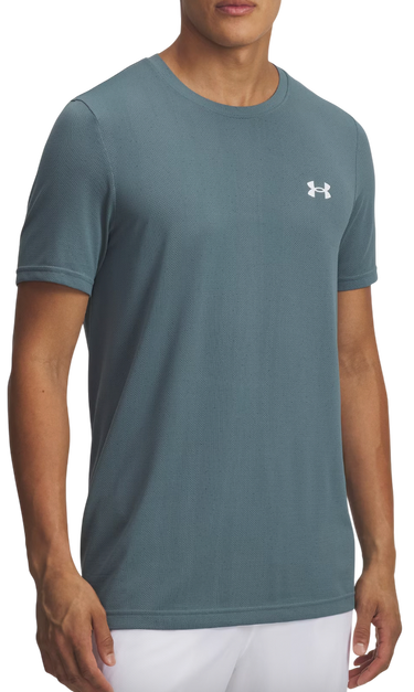 T-shirt Under Armour T-Shirt Vanish Seamless Novelty Short Sleeve Turkos | 1388129-587, 0