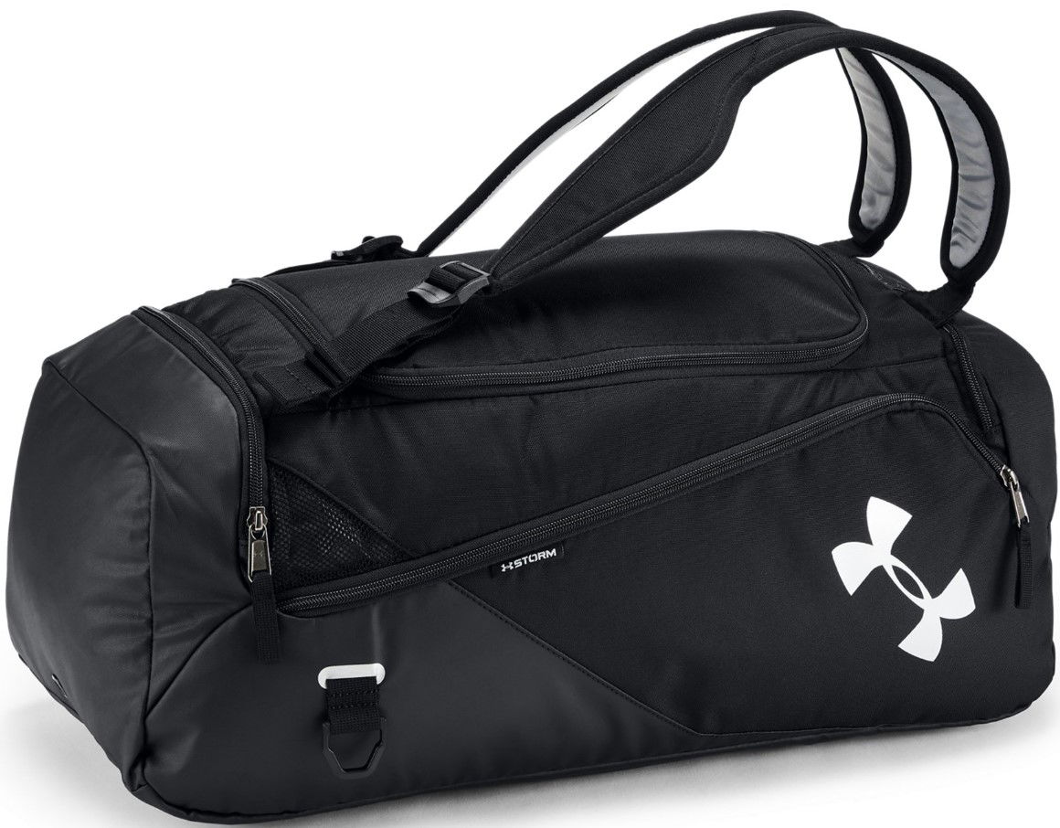 Ryggsäckar och väskor Under Armour UA Contain Duo SM BP Duffle-BLK Svart | 1381920-001, 0