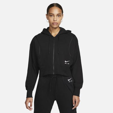 Sweatshirt Nike Air Full-Zip Fleece Hoodie Svart | DQ6579-010, 0