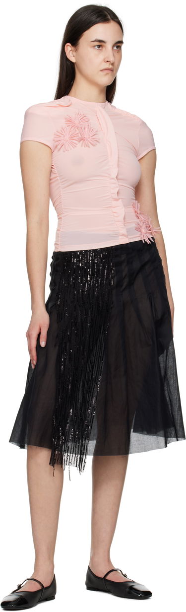 Kläder Repetto Repetto Georgiana Mary-Jane Ballerina Flats Svart | V4222VVE, 4