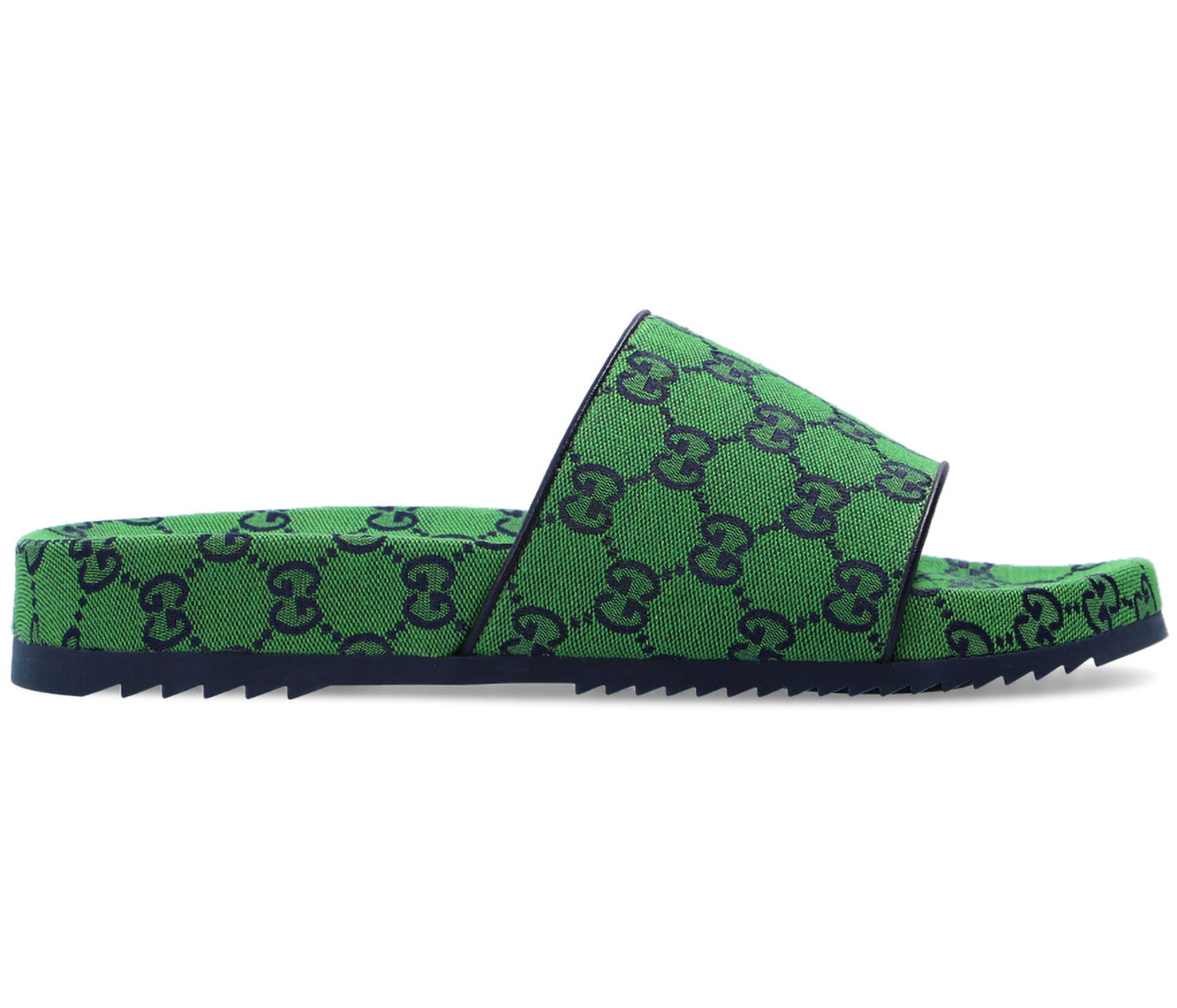 Sneakers och skor Gucci GG Canvas Slide 'Green Monogram' Grön | 663660 9SFV0 3360, 0