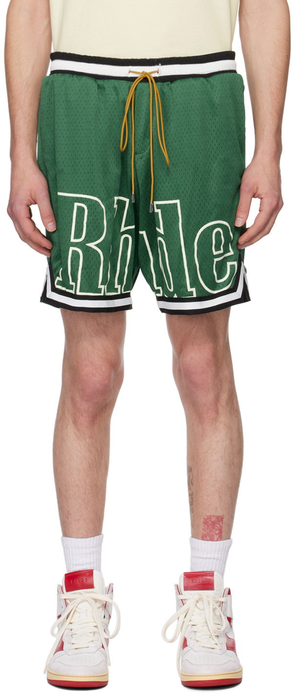 Shorts Rhude Court Shorts Grön | RHPS24SH24827483