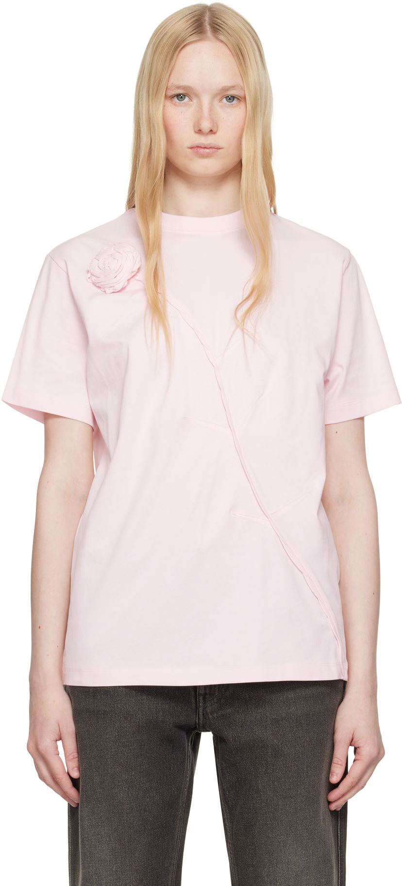 T-shirt Coperni Coperni Disney Rose T-Shirt Rosa | DJS131F5028