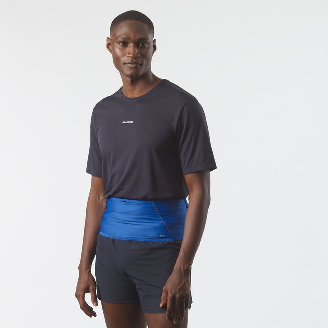 Midjeväska Salomon Stretch Running Belt Blå | LC2462000