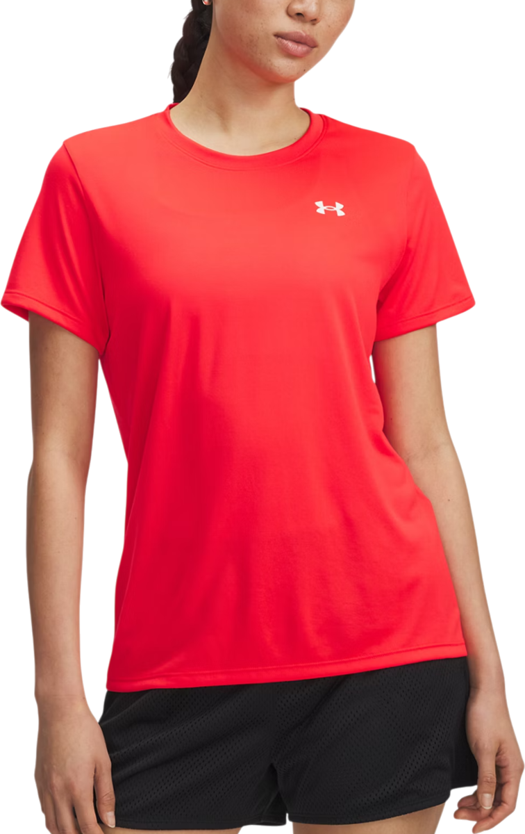 T-shirt Under Armour T-shirt Tech SSC Solid Röd | 1384231-714