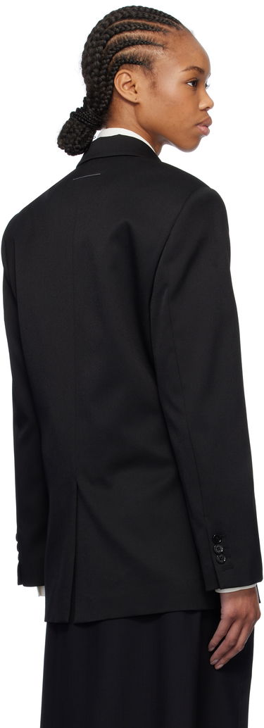 Jacka Maison Margiela MM6 Maison Margiela Tailoring Wool Blazer Svart | S52BN0136 M35153, 2