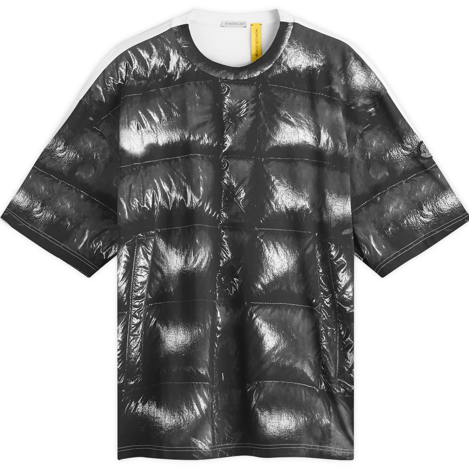 T-shirt Moncler AWGE by A$AP Rocky Printed T-Shirt Svart | 8C000-01-89AYW-999, 0